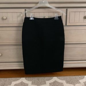 Armani Black Pencil Skirt (sz 2)